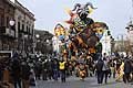 Un solo Dio rappresentato dal Guerriro Africano al Carnevale di Putignano 2016