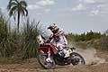 Dakar 2014 stage 8: moto honda biker portoghese Rodrigues