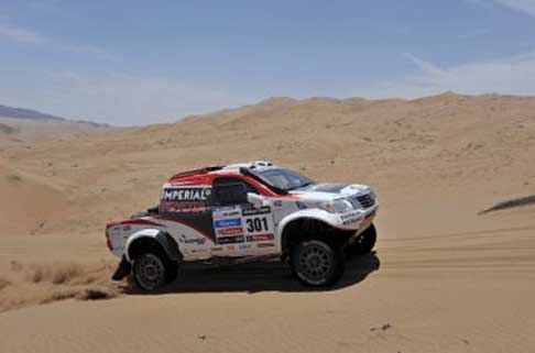 Rally Raid - Dakar 2014 categoria cars pick-up Toyota tappa Rosario - San Luis