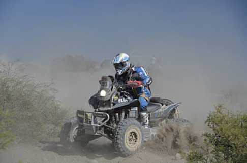 Dakar 2014 - Dakar 2014 2 stage quad Honda di Bonetto Lucas giunto secondo
