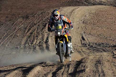Dakar 2014 - Dakar 2014 stage 11: moto KTM di Marc Coma che sente odore di vittoria