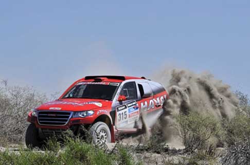 Dakar 2014 - Dakar 2014 Stage 2 car Haval driver lavieille Christian