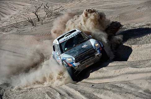 Dakar 2014 - Dakar 2014 stage 5 la mini del driver Vasilyev Vladimir