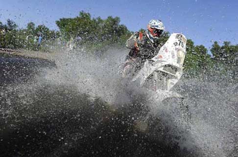 Dakar 2014 - Dakar 2014 stage 6 moto KTM biker OConnor Troy