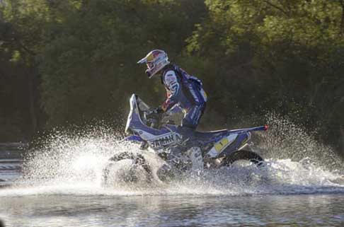 Dakar 2014 - Dakar 2014 stage 6 moto Yamaha biker Cyril Despress