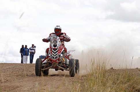 Dakar 2014 - Dakar 2014 stage 7: quad Yamaha driver Rafal Sonik