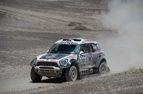 Dakar 2014 - Dakar 2014 stage 8: la Mini di Nasser Al-Attiyah vincitore di tappa