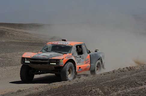 Dakar 2014 - Dakar 2014 stage 8: il pick-up del Driver Victor Mastromatteo argentino