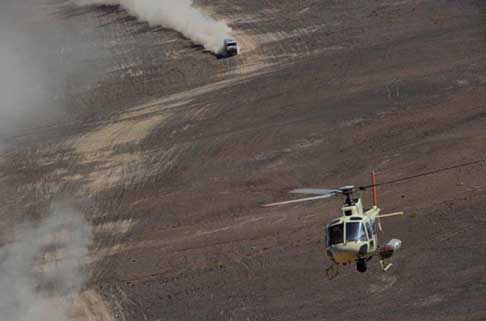 Dakar 2014 - Dakar 2014 stage 11 rally atmosfere sul deserto Atacama