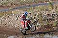 Israel Esquere Jeremias on bike Honda, action during the Dakar 2015 - 3° stage