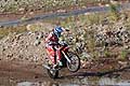 Israel Esquere Jeremias on bike Honda, action during the Dakar 2015 - 3 stage