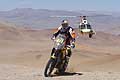Dakar 2015 con Ruben Faria su moto KTM in azione alla IV tappa
