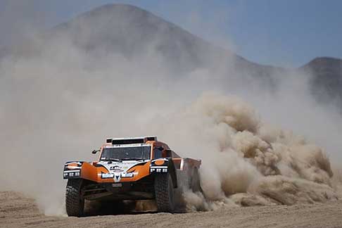 Copiapo - Antofagasta  - Chabot Ronan on Buggy SMG action during the Dakar 2015