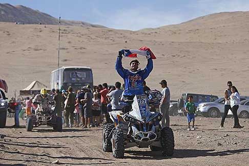 Chilecito a Copiato - Darar 2015 Vinet Ricardo cileno su Quad Can Am, IV stage