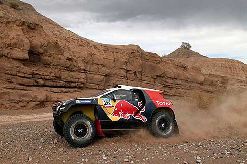 San Juan - Chilecito - Despres Cyril and Picard Gilles on Peugeot action during the Dakar 2015