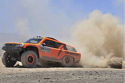 Copiapo - Antofagasta  - Robby Gordon, Hummer action during the Dakar 2015