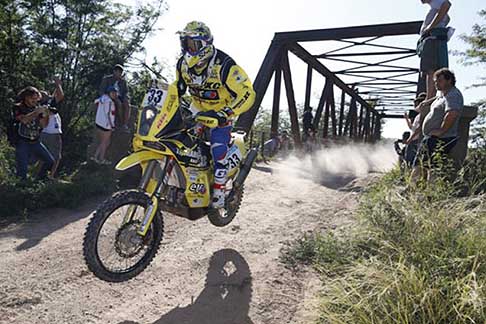 Buenos Aires - Villa Carlos Paz - Rodriguez Claudio bike Ktm action during the Dakar 2015