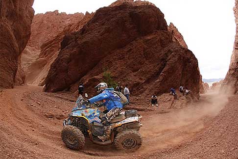 Termas de Rio Hondo - Rosario - Atmosfere Quads in azione Dakar 2015