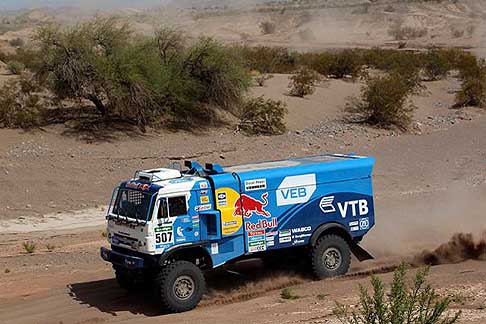 San Juan - Chilecito - Truck Kamaz del russo Mardeev Airat vincitore della 3^ tappa della Dakar 2015