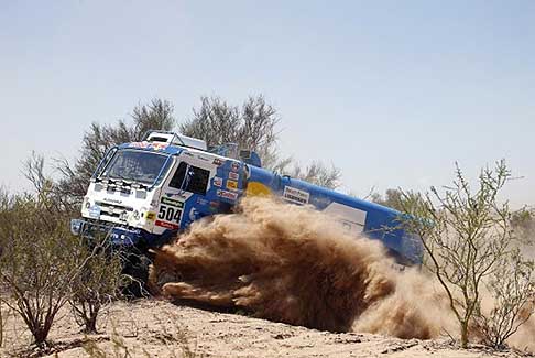 Dakar 2016 - Trucks il camion Renault di Pascal de Baar