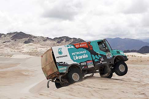 La Rioja - San Juan, Argentina - Trucks, vince il camion Kamaz di Eduard Nikolaev