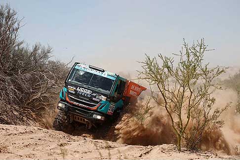 Anello di Belen Dakar 2016 - Trucks, vince ancora De Rooy su Iveco