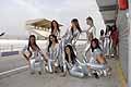 Le Hot Girls in area Paddock all'Autodromo del Levante di Binetto al Donne & Motori Show 2010