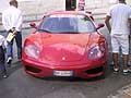 Raduno Ferrari a castellana gratte il giorno 13 Settembre