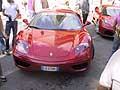 Raduno Ferrari a castellana gratte il giorno 13 Settembre