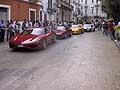 Raduno Ferrari a castellana gratte il giorno 13 Settembre