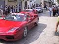 Raduno Ferrari a castellana gratte il giorno 13 Settembre