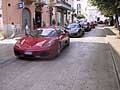 Raduno Ferrari a castellana gratte il giorno 13 Settembre