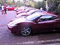 Raduno Ferrari ritorno in Hotel