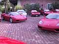 Raduno Ferrari ritorno in Hotel