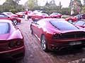 Raduno Ferrari ritorno in Hotel