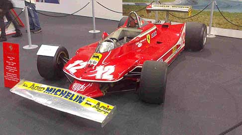 Gilles Villeneuve - Anniversario dei trenta anni dalla morte di Gilles Villeneuve con la Monoposto Ferrari 312 T4 che vince il mondiale di F1 nel 1979