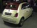 Fiat 500C decappottabile interni