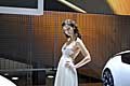 Stand Opel e elegante sexy modella al Motor Show di Ginevra 2010