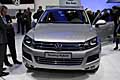 Volkswagen Touareg Hybrid calandra al Motor Show di Ginevra 80^ edizione