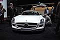 Mercedes SLS AMG auto sportiva al Motor Show di Ginevra 80^ edizione