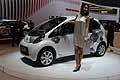 Citroen C-Zero e sexy hostess al motor Show di Ginevra 2010