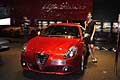 Debutto Alfa Romeo Giulietta e sexy Modella al Salone Internazionale di Ginevra 2010