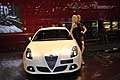 Alfa Romeo Giulietta vista anteriore al Ginevra Motor Show edizione 2010