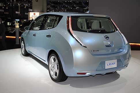 Nissan - Nissan Leaf posteriore