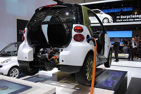 Smart - Struttura della Smart ED di casa Mercedes