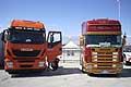 Camion Iveco e Truck Scania allAutodromo del Levante a Binetto