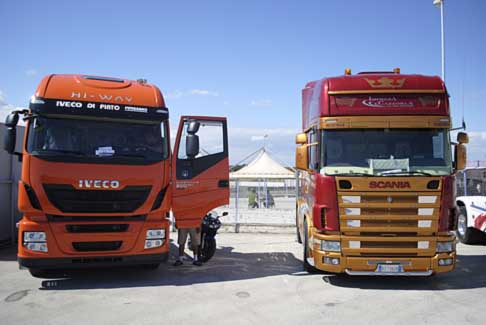 Levante Tuning Day - Camion Iveco e Truck Scania allAutodromo del Levante a Binetto