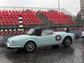 LANCIA Aurelia B24 (1955) con equipaggio italiano pilota Mauri e navigatore Lersa - Vintage Cars che ha corso la Prima 1000 Miglia nel 1956