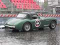 AUSTIN HEALEY 100 BN2 (1955) verde con cambio a 4 marce con piloti danesi alle Mille Miglia 2010 in gara con il numero 255