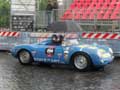 Porsche 550-1500 RS del 1955 con piloti dei Paesi Bassi alle Mille Miglia 2010 tappa di Roma
